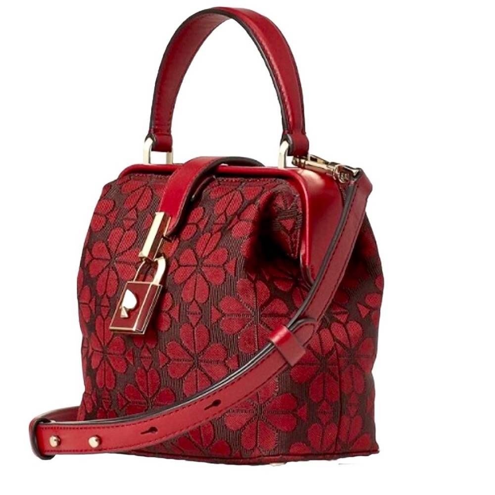 SOLD!!NWT Kate Spade NY Remedy Spade Flower Doctor Bag W/Lock HTF!!♠️⭐️⭐️ - Picture 6 of 16